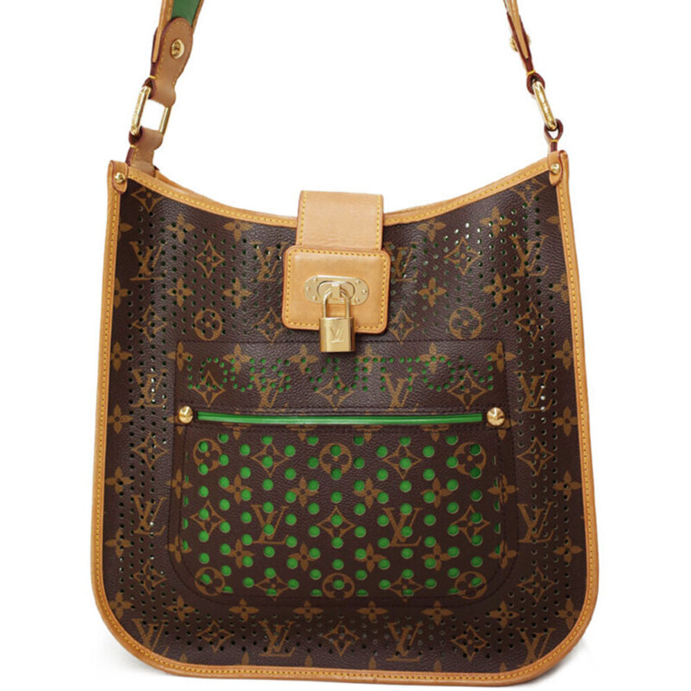 Louis Vuitton Perforated Musette Bag Shoulder Brown Monogram Leather - Picture 2 of 8